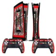 thumbnail image 2 of CASINO RED QUEEN OF HEARTS PATTERN RED-BLACK ART PS5/PS5 Pro/PS5 Slim Digital Disc Skin Sticker For Console And Controller Skins, 2 of 7