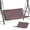 coffee, variant on 600D Waterproof Garden Swing Seat Cover Uv Protection Easy To Install Weatherproof Design 115Cm X 48Cm X 48Cm