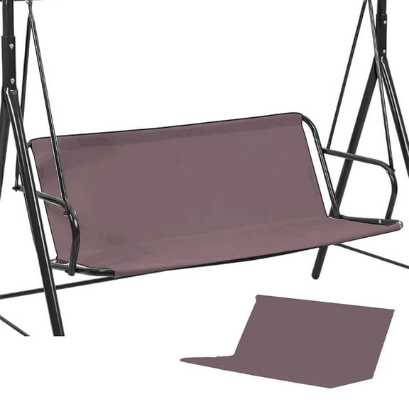 RANME Swing Seat Cover Waterproof Swing Cover For 2 Seat 138*50*50Cm 600D Oxford Fabric Uv Resistant Swing Seat Cover Garden Furniture