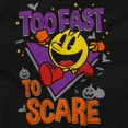 thumbnail image 2 of PACMAN Halloween Too Fast To Scare Toddler Boy Girl T Shirt Infant Toddler Brisco Brands 6M, 2 of 5
