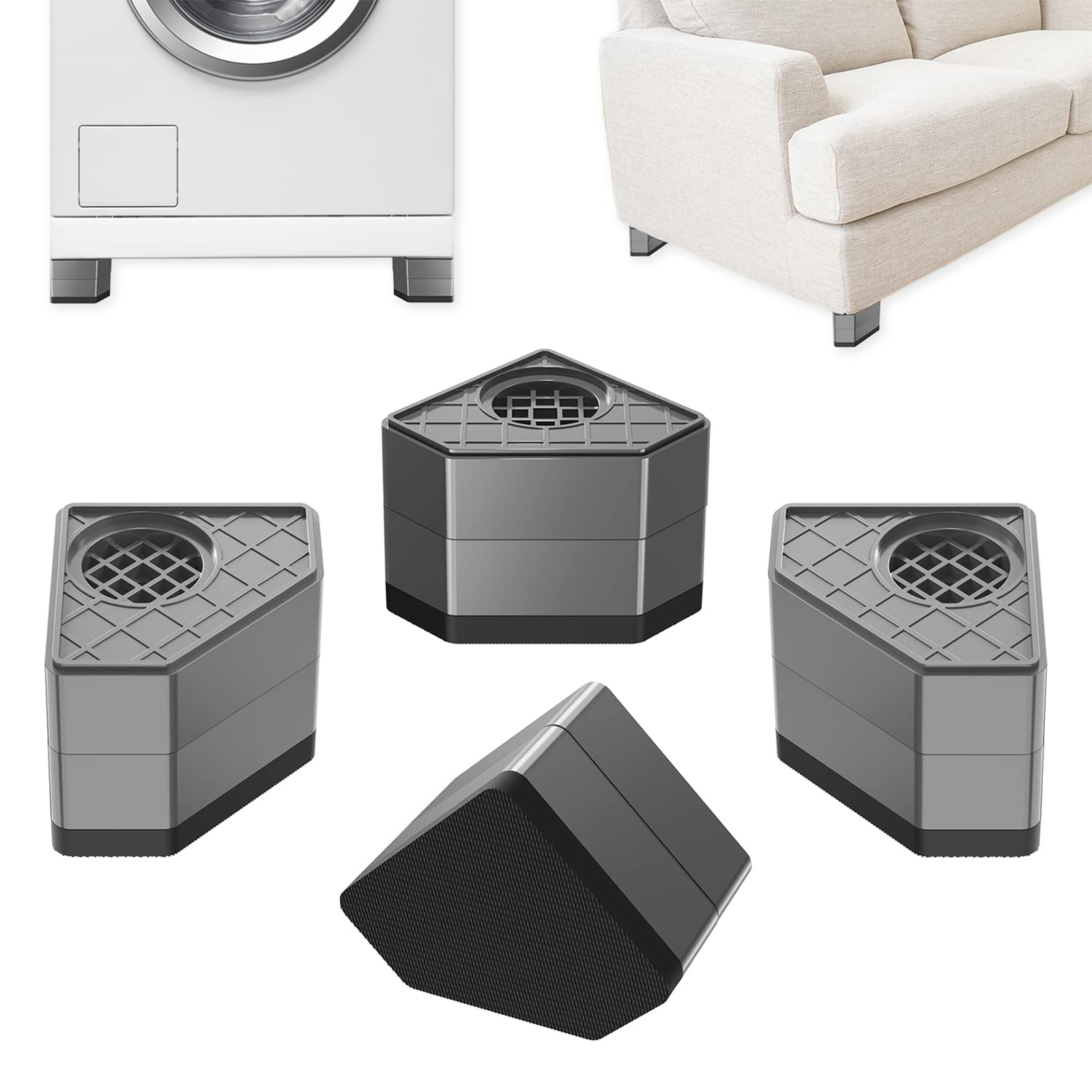 MATHOWAL 10 Pcs Cake Boards, White Cake Boards 10 inch Round, Food