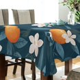 thumbnail image 5 of Yayeee Tablecloths 60" x 60" Rectangle Wrinkle Resistant Party Table Cover, Oranges Pattern, 5 of 8