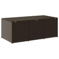 thumbnail image 6 of Canddidliike Outdoor Wicker Deck Box, Rattan Style Garden Storage Bin - 70.8"x35.4"x29.5", Brown, 6 of 8