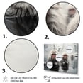 thumbnail image 3 of Designart "Snow Monkeys Bath Serenity Amidst Snowy Beauty I" Japanese Floater Framed Wall Art Living Room, 3 of 7