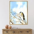 thumbnail image 2 of Designart 'Old Bird Sitting On Tree' Traditional Framed Canvas Wall Art Print, 2 of 5