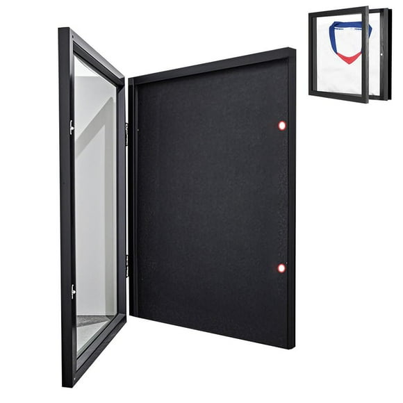 13X13 Large T-Shirt Display Frame for Wall or Tabletop Stand Display, T-Shirt Frame Display Case - Sports Jersey Shadow Box for T-Shirts, Baseball Basketball Football Sports Jerseys, Uniform