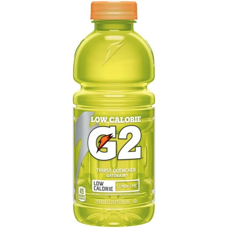 Gatorade G2 Low Calorie Lemon-Lime Thirst Quencher Sports Drink 20 fl. oz. Bottle