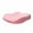 Pink, variant on HBBKVI Car Wedge Seat Cushion for Car Seat Driver/Passenger- Wedge Car Seat Cushions for Driving Improve Vision/Posture - Memory Foam Car Seat Cushion for Hip Pain