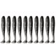 thumbnail image 1 of Soidarity Cebos de pesca de simulación reutilizables, cebos artificiales portátiles de PVC, 5,5 cm, 10 Uds. Pescar No.06 Soidarity OD000513-06, 1 of 6