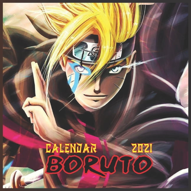 Boruto Calendar 2021 Boruto 20212022 Calendar 8.5"x8.5" Glossy