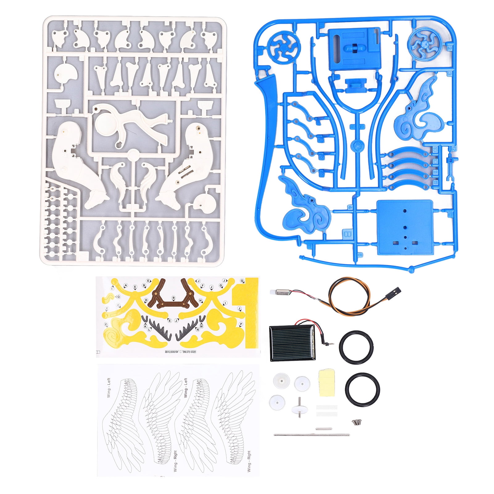 SUPVOX Kit De Coche Solar DIY Para Proyectos Científicos - Juguete Educativo Para Montar Un Auto Con
