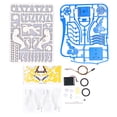 thumbnail image 1 of Solar Powered Toy, Hands On Ability Training Develop Imagination DIY Solar Powered Car Toy  For Home Play, 1 of 8