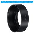 thumbnail image 4 of Unique Bargains 40.5mm Lens Hood, Standard Focus Inside Hood with 52mm Lens Cap and Cloth, 4 of 7