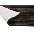 thumbnail image 2 of Chesapeake Microfiber Polyester Shag Anthra Lavish Area Rug (5'x7'), 2 of 6