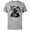 Athletic Heather, variant on Star Wars Darth Vader Dark Side Funny - Short Sleeve Cotton T-Shirt for Adults- Customized-Athletic Heather