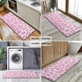 thumbnail image 6 of Pink and Pink Of Leopard Print Kitchen Rug Mat,Kitchen Runner Rugs Non Skid Washable,Decorative Kitchen Floor Mats for Kitchen,Sink,Laundry,17"x47.2", 6 of 7
