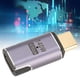 thumbnail image 5 of Conector Adaptador USB C Compacto Gris Plateado PD 140 W Carga Rápida Flexible Plug And Play USB C3.1 Adaptador Recto Magnético 8 K HD 24 Pines Para Tabletas, 5 of 8