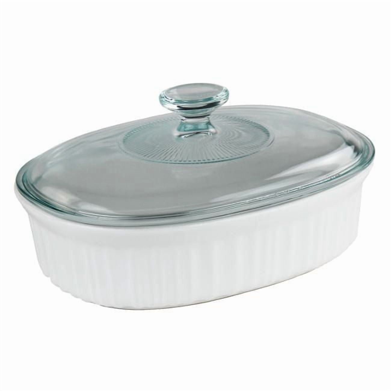 CorningWareMC French WhiteMD Plat de cuisson