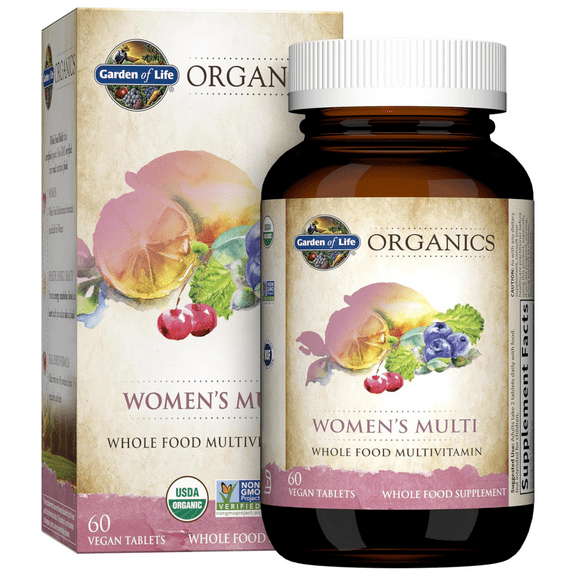 Garden of Life Organics Women's Multi, 60 Vegan Tablets