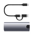 thumbnail image 1 of M.2 NGFF a USB 3.1 Estuche para disco duro Tipo-C 3.1 5Gbps para 2230/2242/2260/2280 SSD, 1 of 8