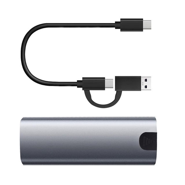 M.2 NGFF a USB 3.1 Estuche para disco duro Tipo-C 3.1 5Gbps para 2230/2242/2260/2280 SSD