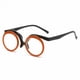 thumbnail image 3 of Gafas de maquillaje con montura multicolor y apertura hacia arriba y hacia abajo para personas mayores, gafas de maquillaje con apertura hacia arriba y hacia abajo de una sola pieza, 3 of 5