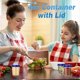 thumbnail image 5 of 40 Pack 4oz Small Containers with Lids,Reusable Salad Dressing Container Airtight Leakproof Condime, 5 of 5