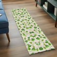 thumbnail image 5 of Botanical Leaves Kitchen Runner Rug 2x6 Washable Runners for Hallway Non Slip Spring Green Garden Pastoral Plant Large Area Rug Indoor Floor Carpet for Bathroom Laundry Entryway Bedroom Living Room, 5 of 8