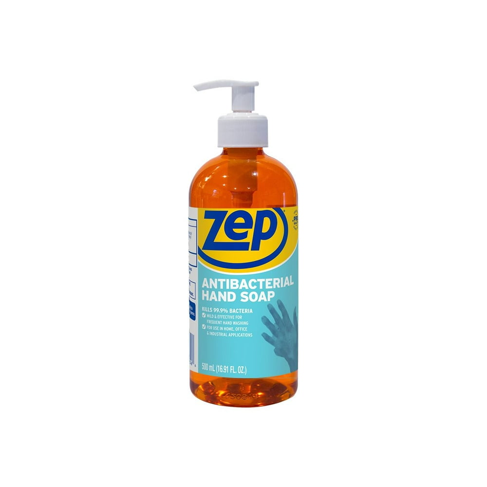 Zep Antibacterial Liquid Hand Soap Fresh/Clean 500mL R46101