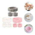 thumbnail image 2 of Shisuyan Sweat Absorption Headbands Practical Pink Flannel 1 Set 7.9x2in, 2 of 8