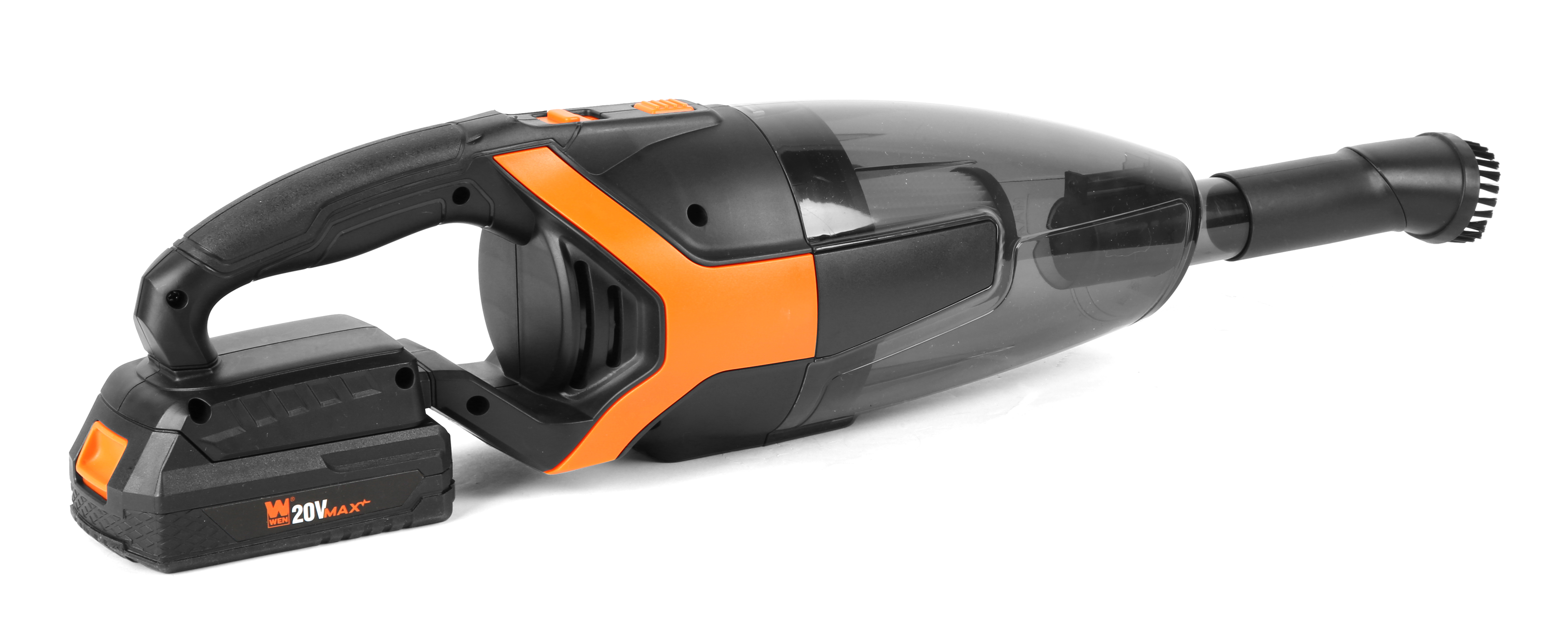 WEN 20V Max Cordless Handheld Vacuum Cleaner Kit with 2.0 Ah Lithium-Ion Battery and Charger