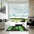 thumbnail image 7 of Ahgly Company Machine Washable Indoor Rectangle Transitional Midnight Gray Area Rugs, 6' x 9', 7 of 7