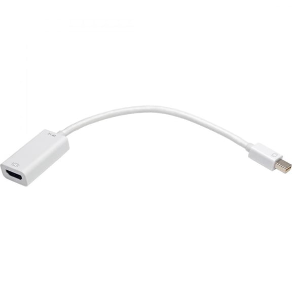 Tripp Lite Keyspan Mini DisplayPort to UHD HDMI Active Cable Adapter, MDP 1.2, Converter for MDP to HDMI (M/F), 4Kx2K, 6-in. (P137-06N-HD-UHD)