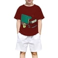 thumbnail image 4 of Huowey Boys Toddler Funny Graphic Tee Top Short Sleeve Lightweight Crewneck Cute Cartoon Print Loose Fit Everyday Tees Comfortable Fit Summer Base T Shirts Sofr Kids Clothes,12-13 Years, 4 of 4