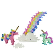 PLUS PLUS - Learn to Build Unicorns - 275 Pieces - Stem/Steam Toy- Kids Mini Puzzle Blocks