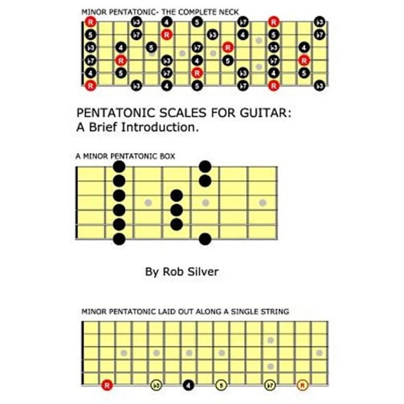 Pentatonic Scales For Guitar: A Brief Introduction. (Paperback) by Rob Silver