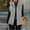 Gray, variant on Comfortabele Double-Sided Fleece Jackets for Women Casual Lapel Collar Sleeveless Zipper Outerwear Vests with Kangaroo Pockets,Black,M