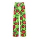 thumbnail image 3 of Pantalones largos para hombre con estampado de cintura elástica y bolsillo con cordón, pantalones largos de poliéster para hombre, 3 of 5