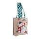 thumbnail image 3 of Bolsa de regalo de Navidad perfecl Reutilizable con asa de transporte Muñeco de nieve, 3 of 8