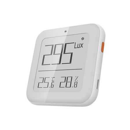 

Tickas 3 in 1 Humidity Illumination Sensor APP Control Intelligent Linkage Indoor Humidity Meter Intensity Monitor Smart Hygrometer for Home Office
