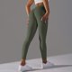 thumbnail image 4 of Mallas Push Up de cintura en V para mujer, pantalones de Yoga, sensación desnuda, entrenamiento, 4 of 5
