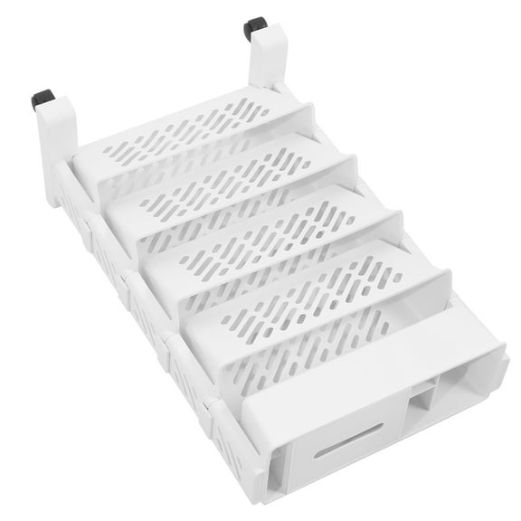 WHAMVOX  Desk Bookshelf Bookcase Storage Multifunctional Rack Student White