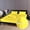 Yellow, variant on 4 Piece Zipper Sheet Set Includes (1 Zipper Fitted Sheet, 1 Flat Sheet And 2 Zipper PillowCase) with 15 Inch Deep Pocket 800 TC 100% Egyptian Cotton-Solid White Color, King Size