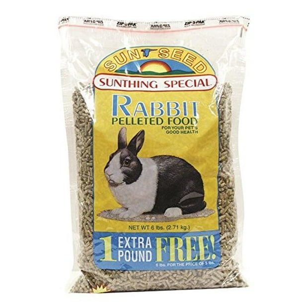 Sunseed Sun Basics Dry Rabbit Food, 6 Lb