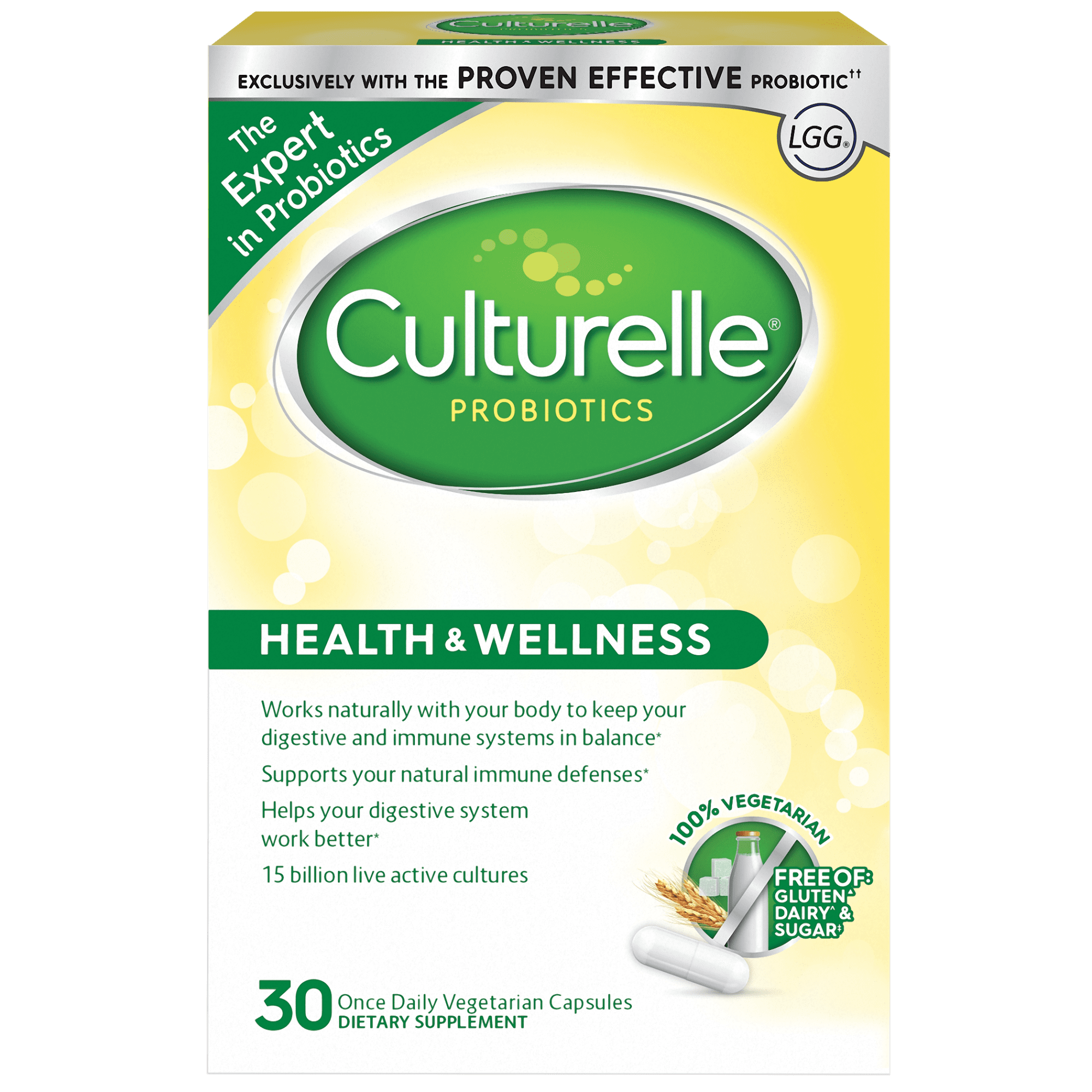 CULTURELLE HEALTH & WELLNESS VEGETARIAN 30 CT