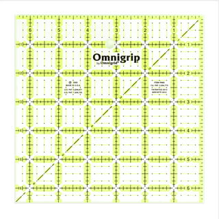 Omnigrid 10 Omnigrip Neon Square Ruler, Omnigrid #RN10