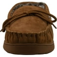thumbnail image 2 of BEARPAW Men's Moc II Multiple Colors Men's Slipper Men's Shoe Comfortable & Lightweight 12 Hickory Faux, 2 of 7