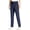 Navy Blue-Straight, variant on Ultra Stretch Ice Silk Casual Pants, Quick Drying Comfort StretchActive Trousers, Lightweight Comfy Pants for Women Over 50, Daily Casual & Active Wear
