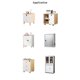 thumbnail image 5 of Tuya SmartLife APP Remote Control Smart Fingerprint Cabinet Drawer Strongbox Mailbox Electric Lock Silver L30mm, 5 of 5