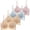 Q, variant on Women's Bra Set 4-Piece Sheer Mesh Seamless Bralette Supportive Anti-Sagging Sleep Bra - A/B/C/D/E/F/G/H/I/J/K/L/M/N/O/P/Q/R/S/T/U/V/W/X/Y/Z - M/L/XL/XXL/XXXL/XXXXL (U | M)